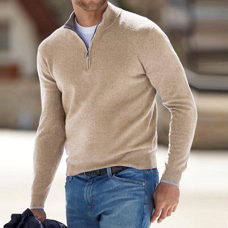 Santous Zip-Up Sweater | Belevite