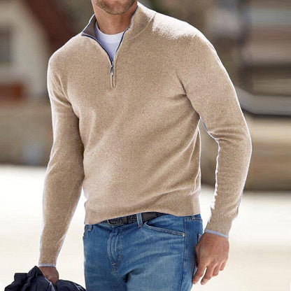 Santous Zip-Up Sweater | Belevite