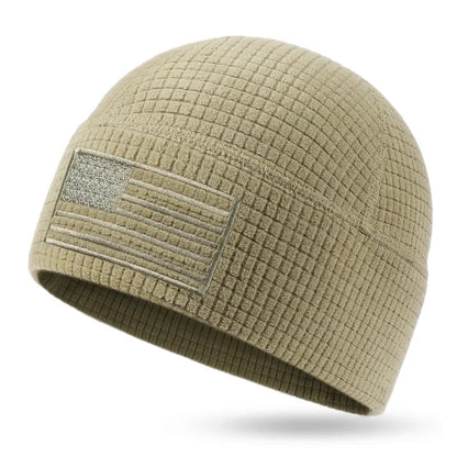 PatriotWaffle – American Flag Embroidery Watch Cap