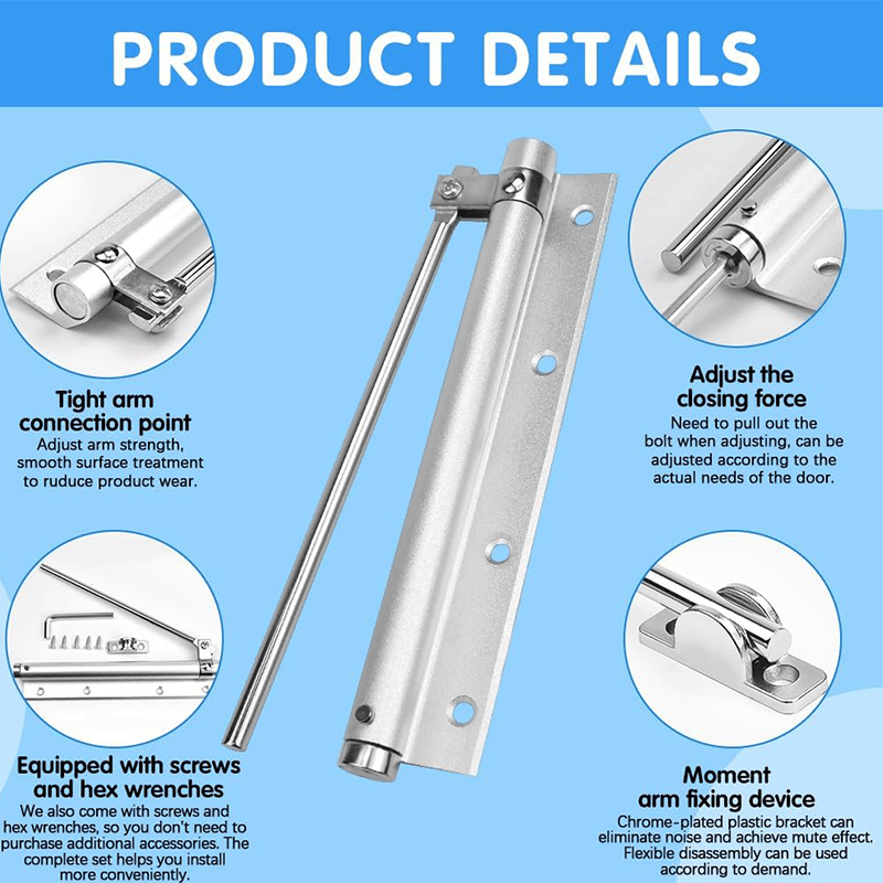 HingeGuard – Automatic Door Self-Closing Hinge