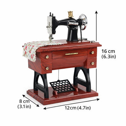 MemoirBox – Retro Sewing Machine Music Box