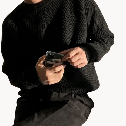 Ronan Ridgeway Ribbed Sweater | Belevite