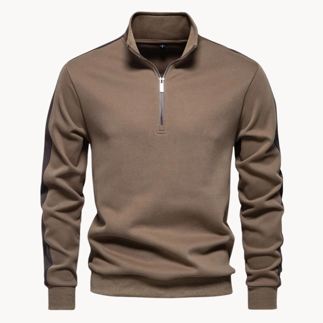 Hugo Quarter Zip Sweater | Belevite