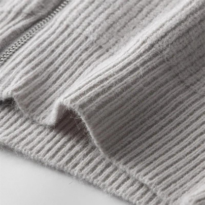 Colton Cashmere Zip Sweater | belevite