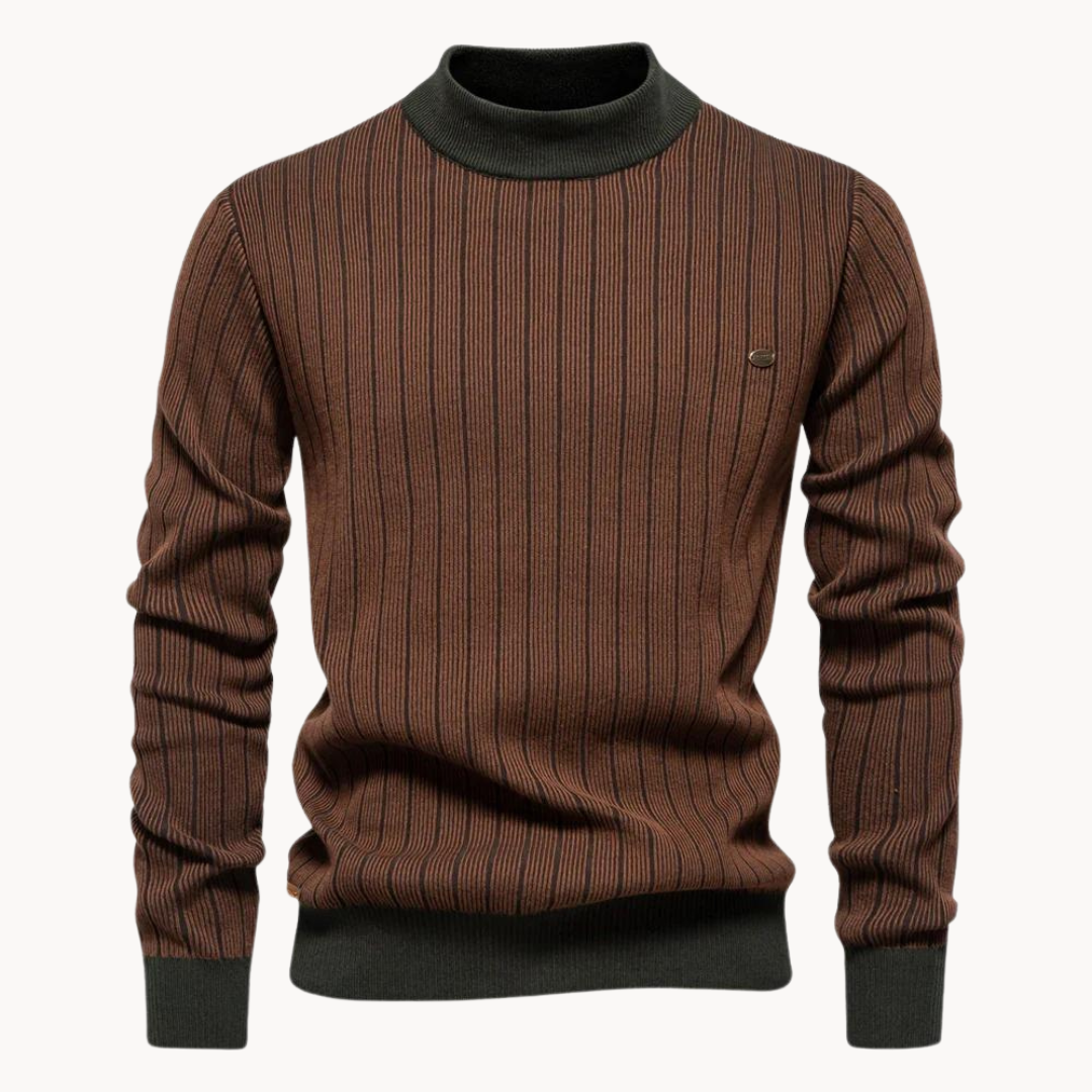 Quincy Striped Sweater | Belevite