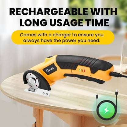 RapidSlice – Rechargeable Fabric & Metal Scissors