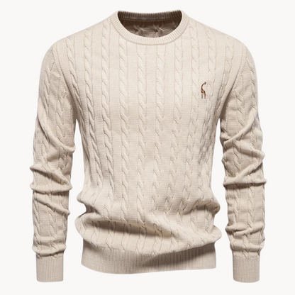 Kosta Cable Knit Sweater | Belevite