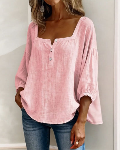 BreezeBelle – Lantern Sleeve Top