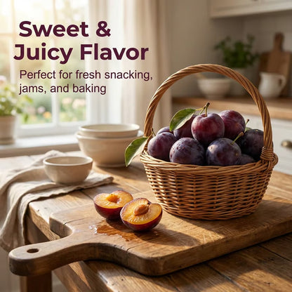 PureHarvest – Heirloom Non-GMO Grafted Plum Tree Sapling