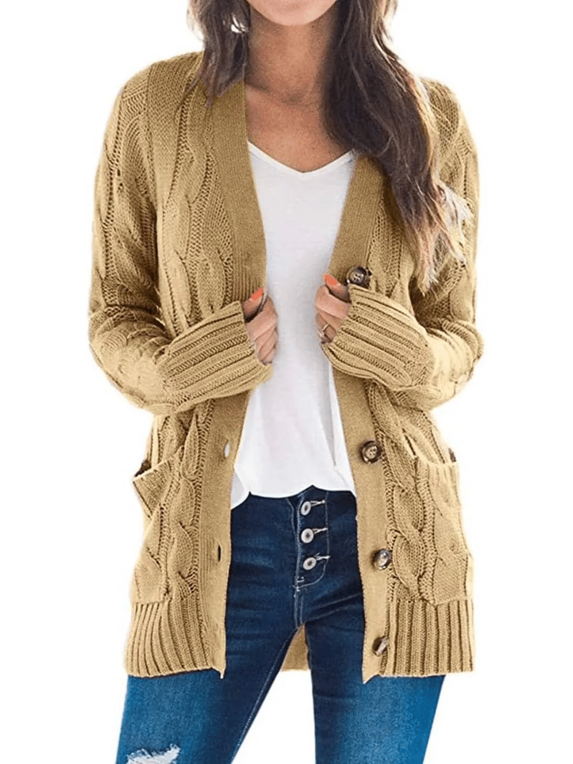 Velora – Chic Button Down Cardigan