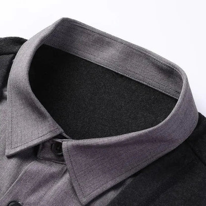 Cardigan Illusion™ – 2-in-1 Layered Shirt & Cardigan