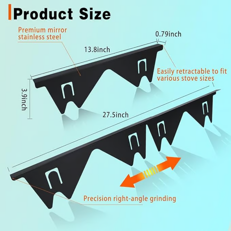 GapLock - Adjustable Stove Gap Covers