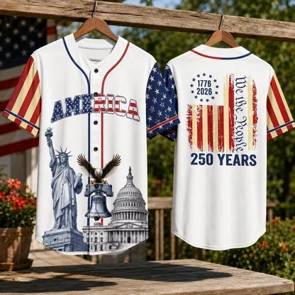 HonorNation – 250 Years Commemorative Baseball Jersey