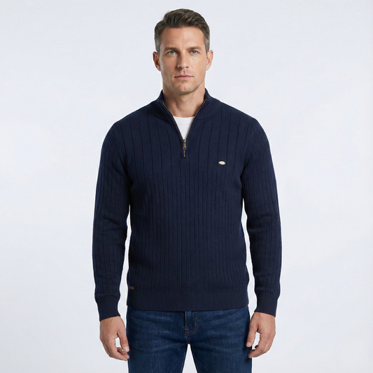 Jenson Quarter Zip Sweater | Belevite