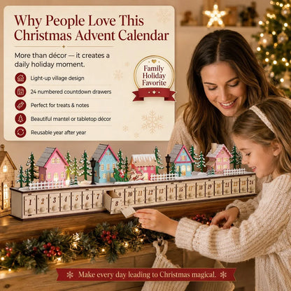 ChristmasGlow - Christmas Village Advent Calendar