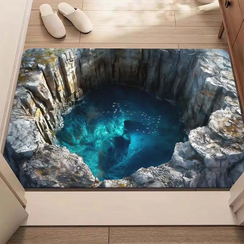 DepthDoor – 3D Illusion Doormat