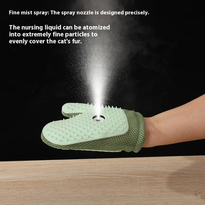 FurMist – 4-in-1 Steam Grooming Mist Glove