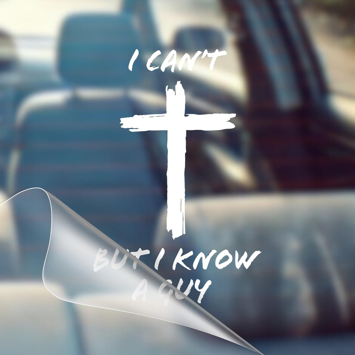 HolyRide – Jesus Cross Car Ornament