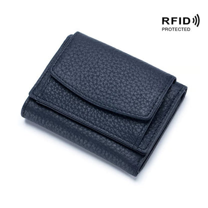 AuraVault - Premium Leather RFID Wallet