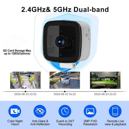GuardPro – High-Definition 2K Window Camera