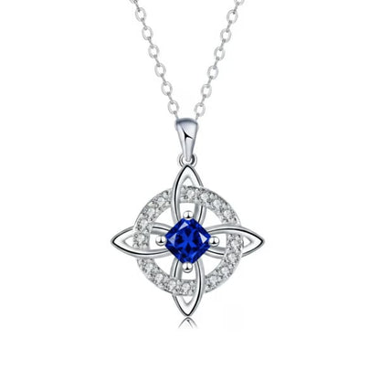 Hecatea – Witch’s Knot Birthstone Necklace