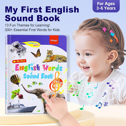 SoundSprout – Early English Audio Learning Toy Book