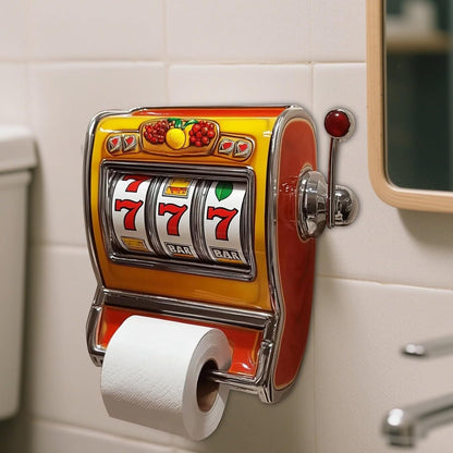 RollJack – Slot Machine Toilet Paper Holder
