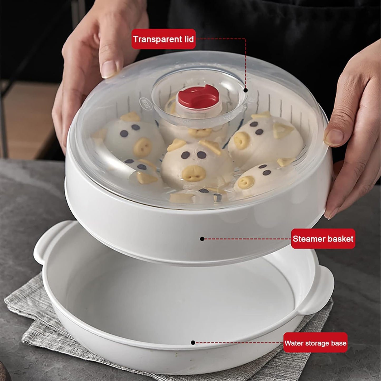 SteamMax – Microwave Oven Steamer