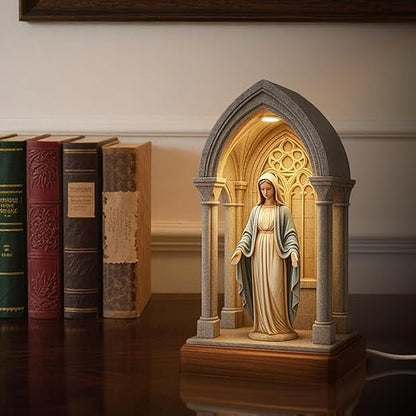 Heavenly Glow - Virgin Mary LED Devotional Lamp