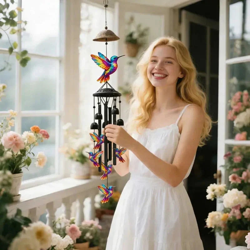 HummingAura – Vintage Colorful Wind Chime