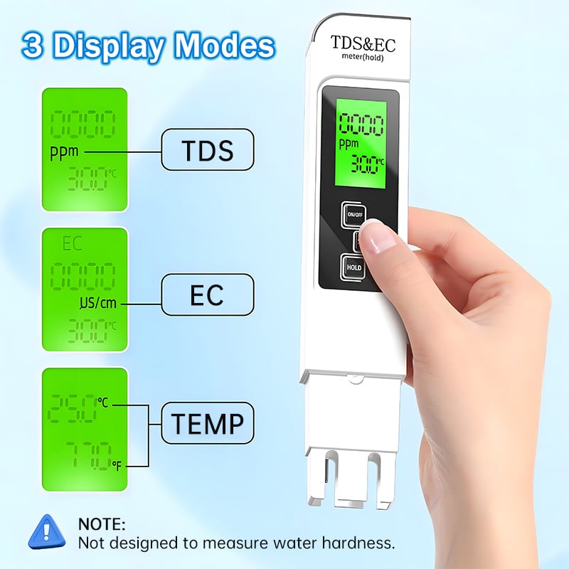 AquaMate | 2026 Digital 4-in-1 Water Quality Tester