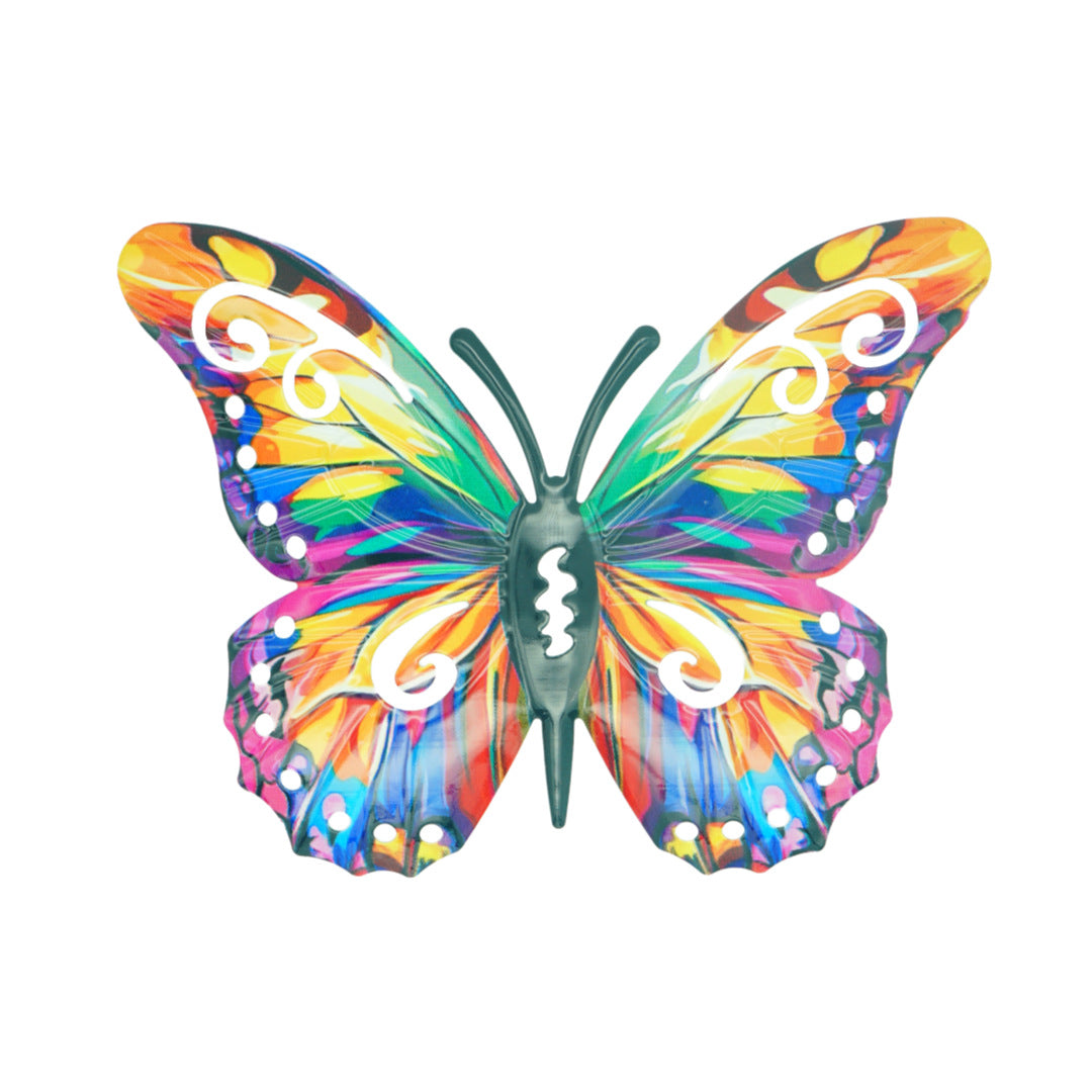 FlutterGlow – Metal Butterfly Wall Art
