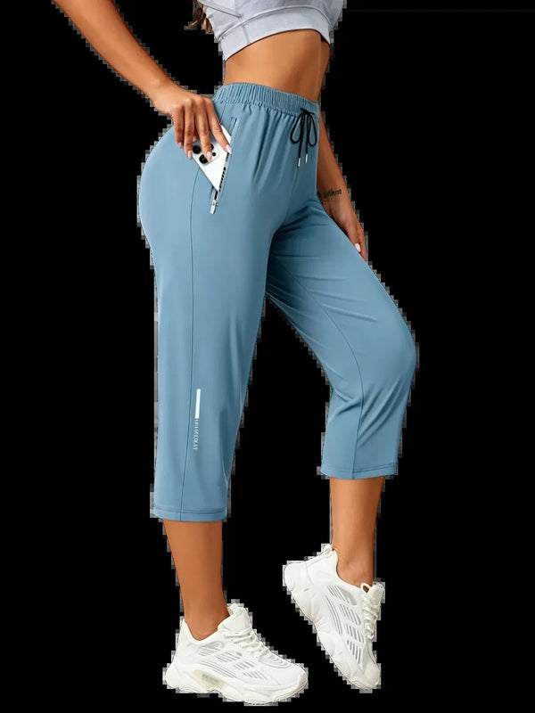 UrbanFlex – Lightweight Women Drawstring Summer Capris
