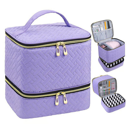 BeautyVault – Double Layer Nail Supplies Bag