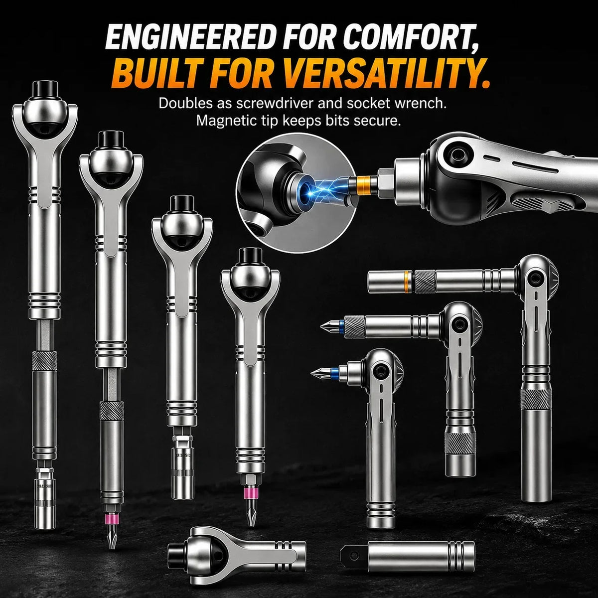 TorquePro | 40-in-1 Ratchet Screwdriver Set