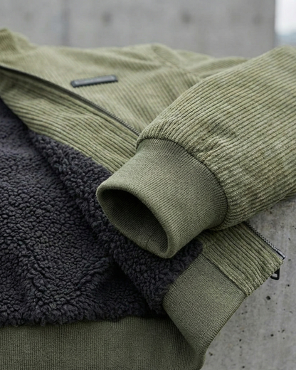 Nordhelm™ – Windproof insulated winter jacket for men