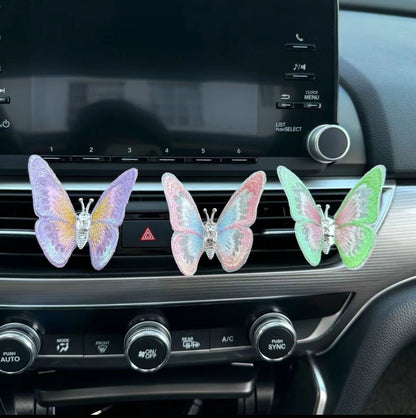 AromaFlutter – Butterfly Car Perfume Clip