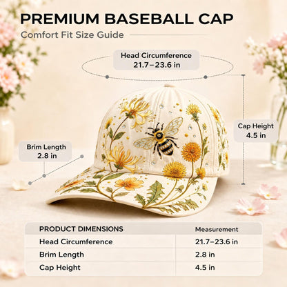 FloraBee – Aesthetic Garden Cap