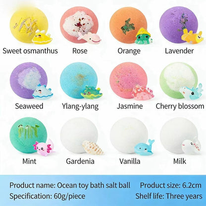 OceanPop – Kids Bath Bombs - Surprise Toy Inside
