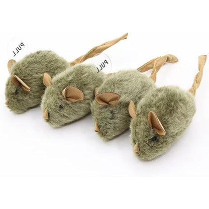 WhiskerJoy – Ultra-Realistic Squeaky Mouse Cat Toy