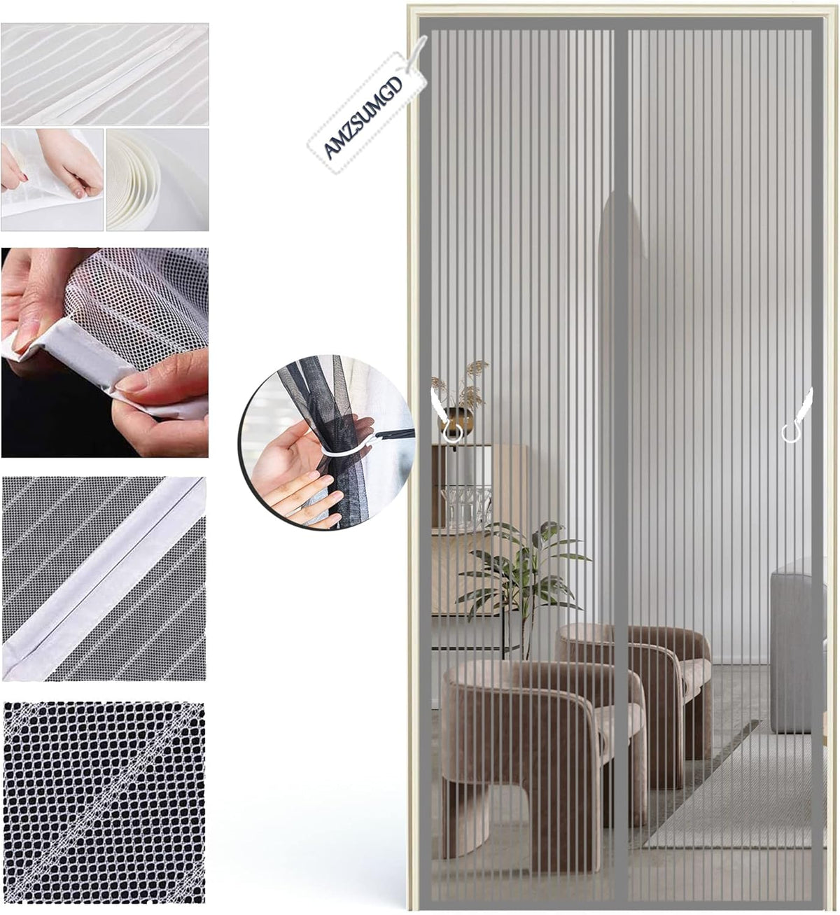 MagnetShield - Reinforced Magnetic Mosquito Net Curtain