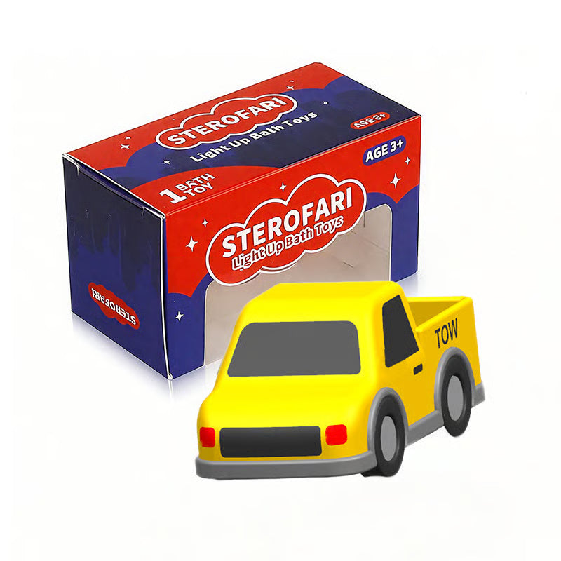 SplashRide – LED Light Up Bath Car Toy