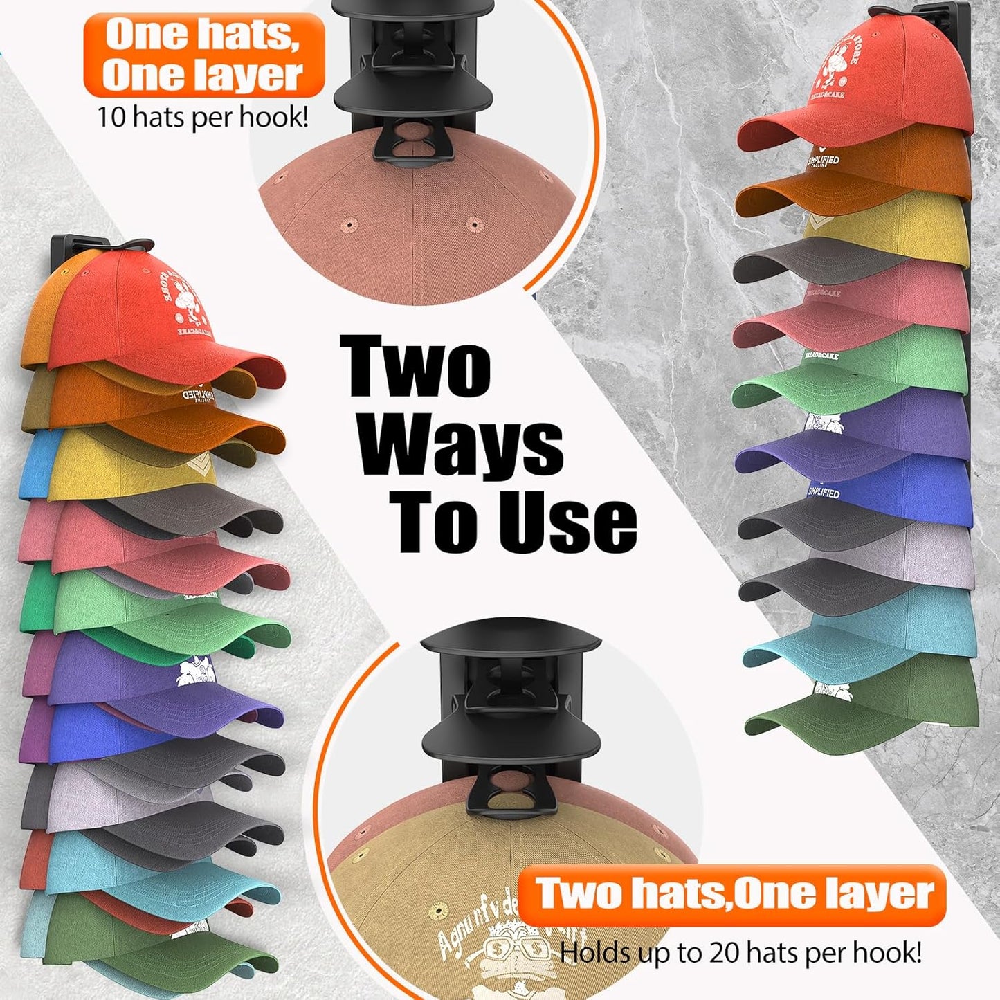 CapKeeper – New Hat Organizer for Baseball Caps