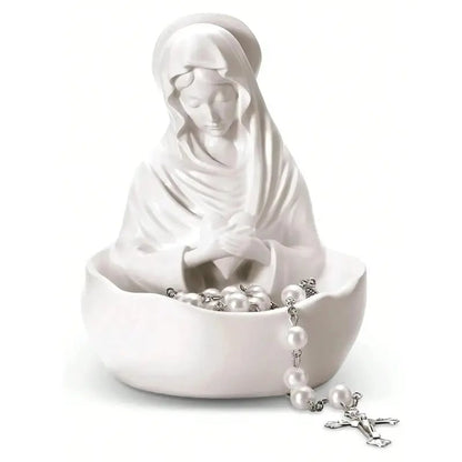 FaithKeeper – Handcrafted Jesus Storage Bowl