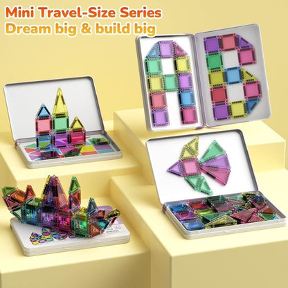 MagnaBuild – Magnetic Tiles Building Blocks Set