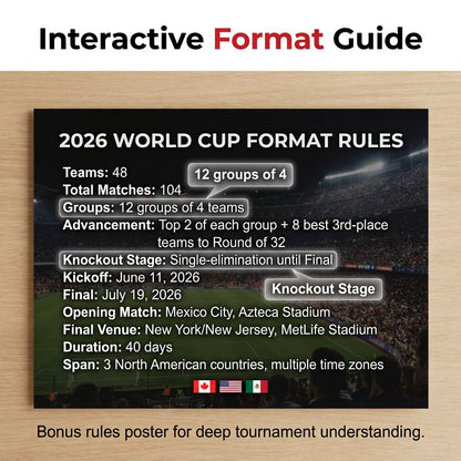 GoalWall – 2026 World Cup Poster Set