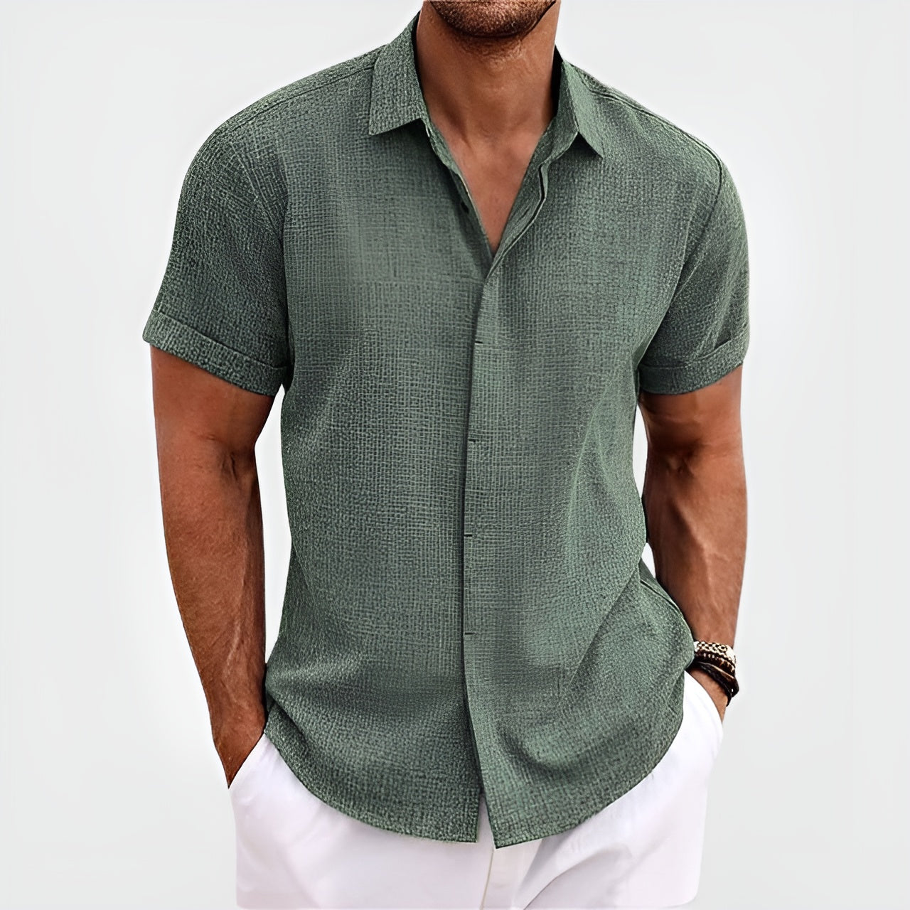 Pierre Linen Shirt | Belevite