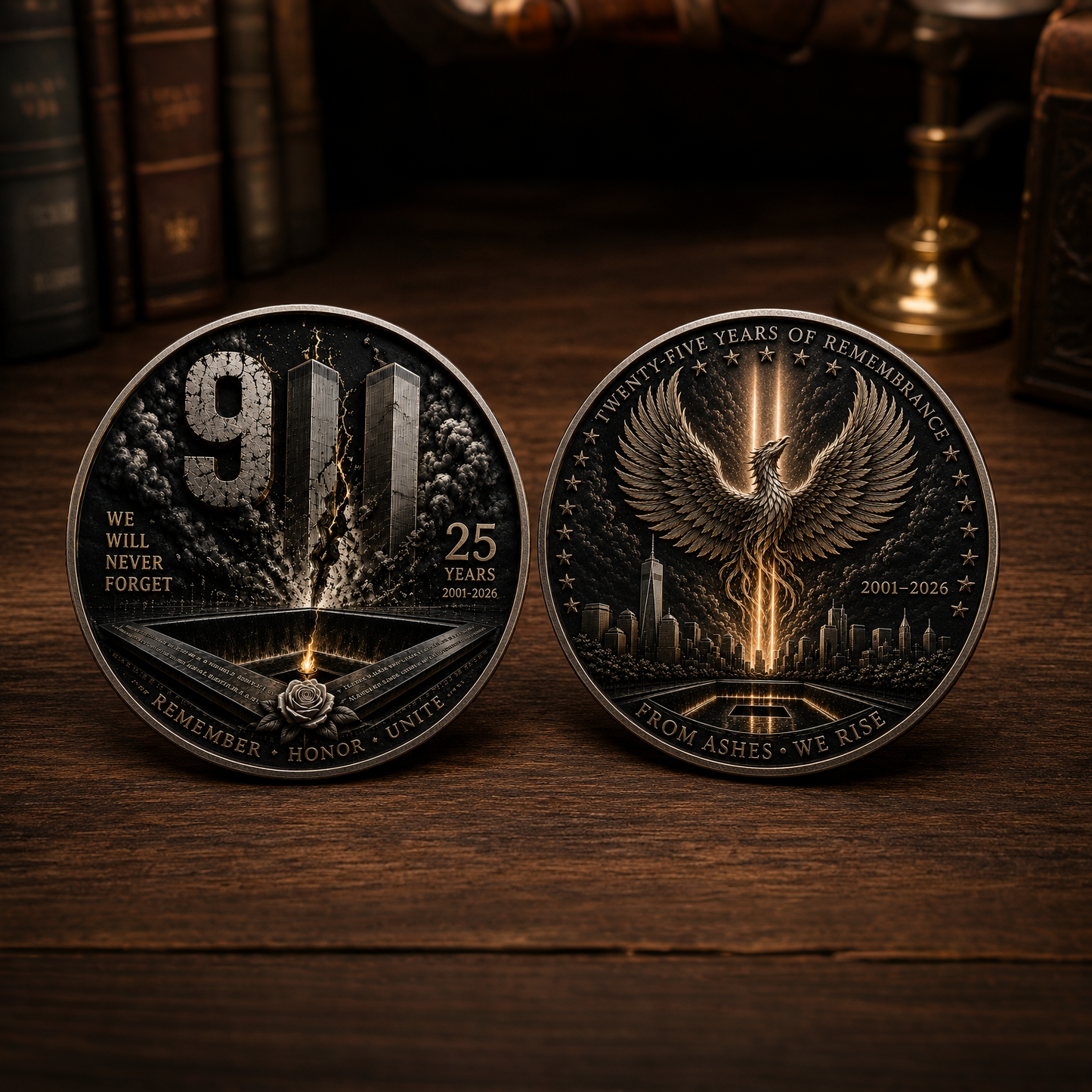 RemembranceHonor - 9/11 25th Anniversary Commemorative Coin