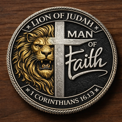LionHeart – King Challenge Coin