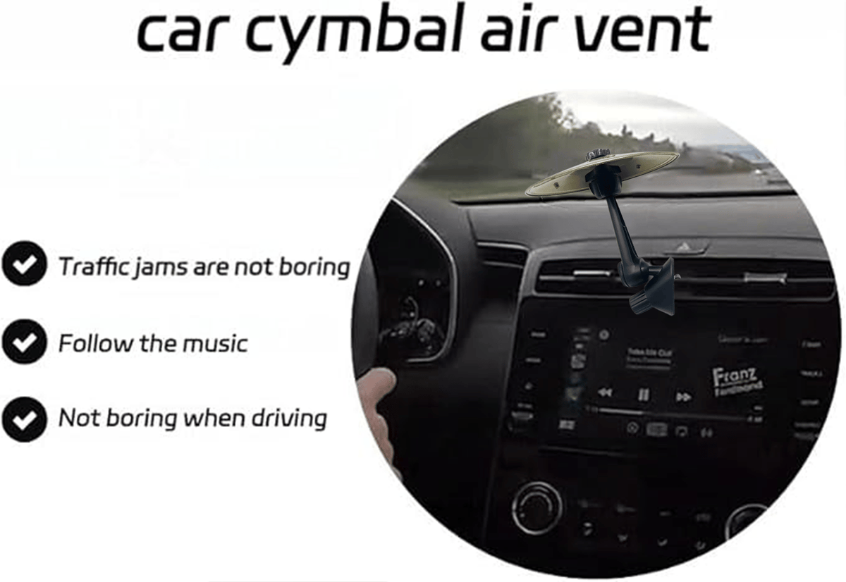 CrashBeat – Car Crash Cymbal Air Vent